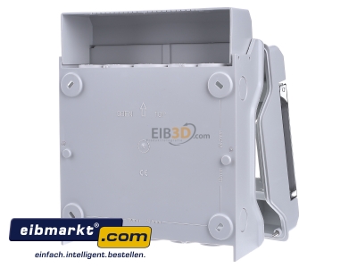 Back view Hensel KV 1509 Surface mounted distribution board 238mm
