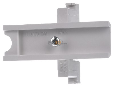 Front view ABN PC 100 Mounting rail 
