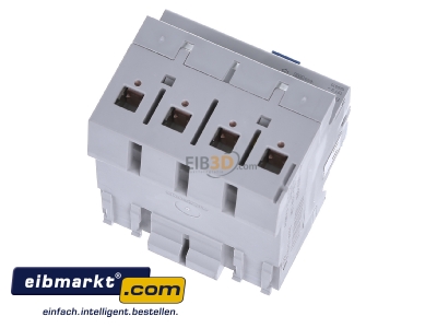 Top rear view Hager CDA441D Residual current breaker 4-p 40/0,03A - 
