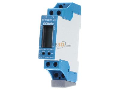 Front view Eltako MFZ12DDX-UC Timing relay, multi-function 10A/250V AC, 
