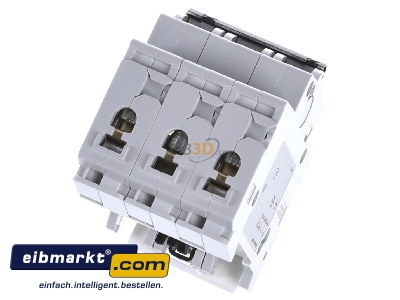 Top rear view ABB Stotz S&J S203M-K16 Miniature circuit breaker 3-p K16A - 
