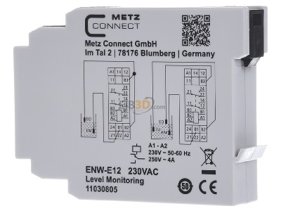View on the right Metz ENW-E12 230VAC 2W Level relay conductive sensor 
