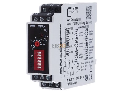 Front view Metz MFRk-E12 0,15-800S Timer relay 0,15...800s AC 24...230V 
