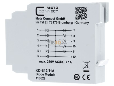 View on the right Metz KD-S12/11A Diode module 
