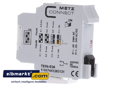 View on the right Metz Connect 11067441203131 Timer relay 6...36000s AC 24...230V
