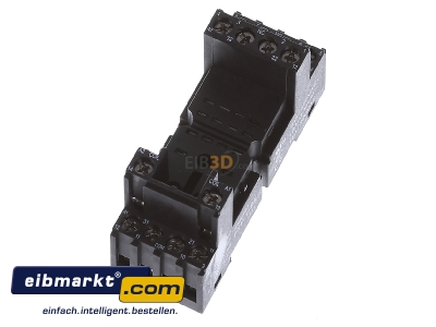 View top left Metz Connect 110178 Relay socket 14-pin - 
