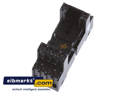 View top right Metz Connect 110178 Relay socket 14-pin - 
