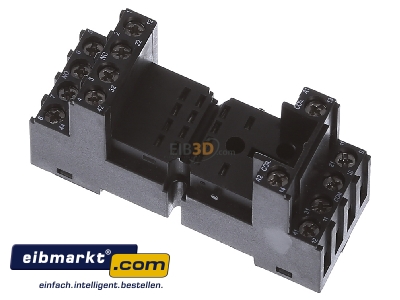 Top rear view Metz Connect 110178 Relay socket 14-pin - 
