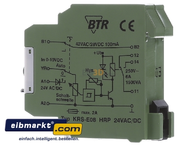 View on the right Metz Connect KRS-E08 HRP 24ACDC Limit signal transmitter 1 channel
