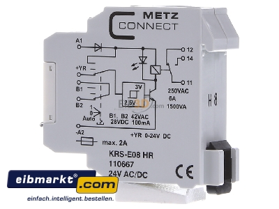 View on the right Metz Connect 110667 Limit signal transmitter 1 channel
