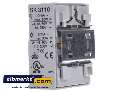 View on the right Rittal SK 3110.000 Thermostat for cabinet 5...60C - 
