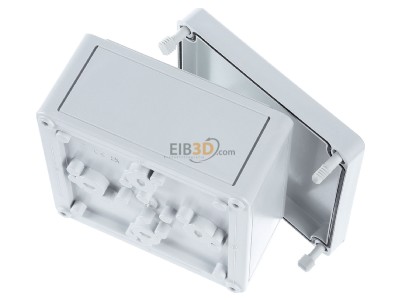 Ansicht oben hinten Rittal PK 9510.000 (VE4) Klemmengehuse IP66 PK 9510.000 (Inhalt: 4)