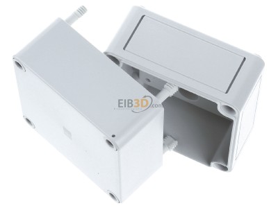 Ansicht oben vorne Rittal PK 9505.000 (VE6) Klemmengeh�use IP66 PK 9505.000 (Inhalt: 6)