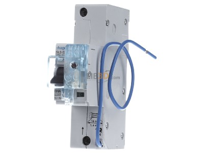Front view Hager HTN135E Selective mains circuit breaker 1-p 35A 

