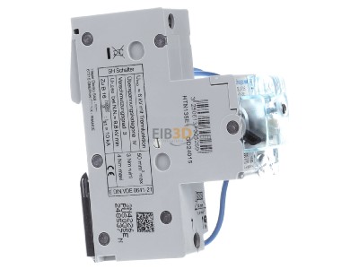 View on the left Hager HTN135E Selective mains circuit breaker 1-p 35A 
