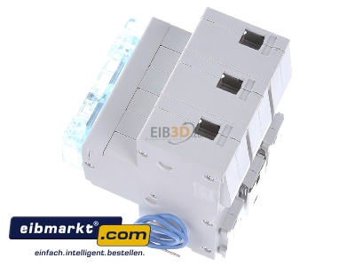 View top right Hager HTN350E Selective mains circuit breaker 3-p 50A
