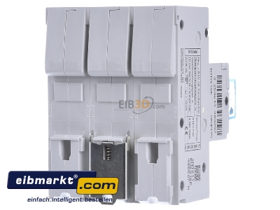 Back view Hager HTN316E Selective mains circuit breaker 3-p 16A 
