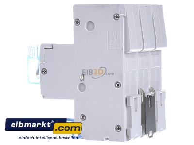 View on the right Hager HTN325E Selective mains circuit breaker 3-p 25A 
