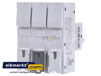 Back view Hager HTN325E Selective mains circuit breaker 3-p 25A 
