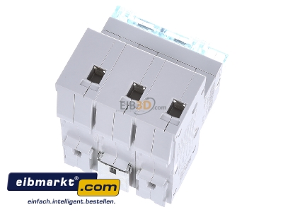 Top rear view Hager HTN325E Selective mains circuit breaker 3-p 25A 
