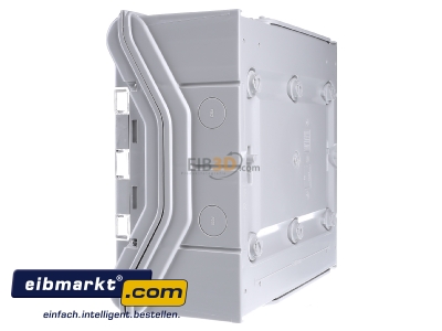 View on the right Hager VE112DN Surface mounted distribution board 302mm 
