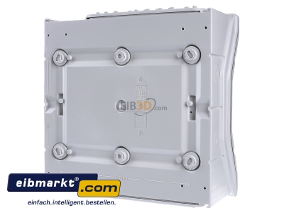 Back view Hager VE112DN Surface mounted distribution board 302mm 
