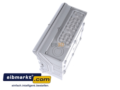 View top right Hager VE112DN Surface mounted distribution board 302mm 
