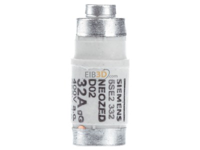 Ansicht rechts Siemens 5SE2332 Neozed-Sicherungseinsatz GL/GG,D02,32A,400V 