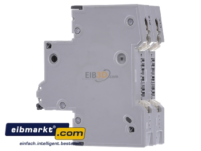 Ansicht rechts Siemens Indus.Sector 5SY6216-7 LS-Schalter C16A,2pol,T=70,6kA 