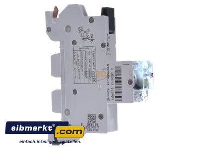 View on the left Hager HTS135E Selective mains circuit breaker 1-p 35A 
