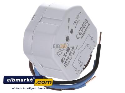 Ansicht oben links Eaton (Installation) CSAU-01/03 Funk-Schaltaktor 1f. allpolig 