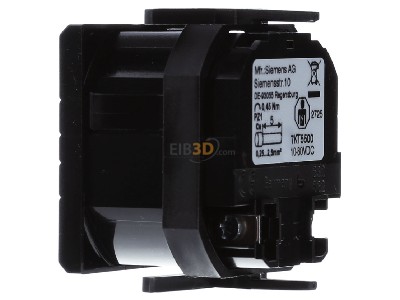 Ansicht rechts Siemens 7KT5500 Zeitz�hler 48x48mm 10-80VDC 