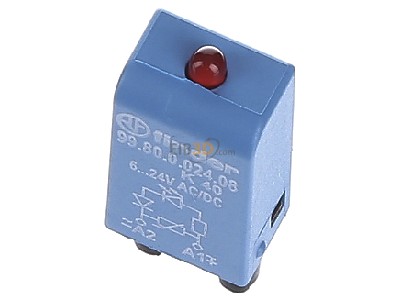View up front Finder 99.80.0.024.08 Surge protector 6...24VAC 6...24VDC 
