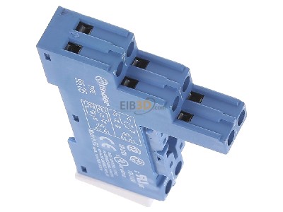View top left Finder 95.05 Relay socket 8-pin 
