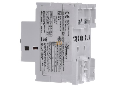 View on the right ABB MS 325-2,5 Motor protection circuit-breaker 2,5A 
