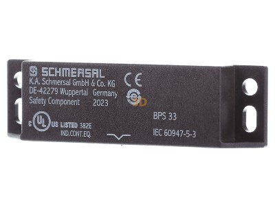 Front view Schmersal BPS 33 Actuator for position switch 

