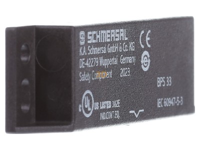 View on the left Schmersal BPS 33 Actuator for position switch 
