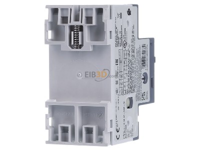 Back view ABB MS 116-10,0 Motor protection circuit-breaker 10A 
