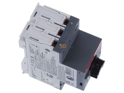 View top left ABB MS 116-10,0 Motor protection circuit-breaker 10A 
