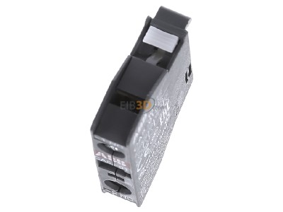Top rear view ABB CA 5-01 Auxiliary contact block 0 NO/1 NC 
