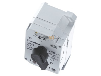 View up front Condor OKN-160 AA XXX XXX Motor protective circuit-breaker 16A 
