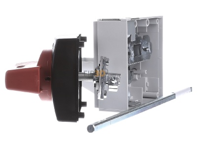 View on the right Eaton NZM2-XHBR Handle for power circuit breaker red 
