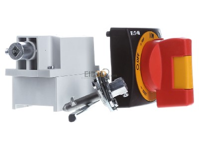 Ansicht links Eaton NZM1-XSR-L Hauptschalterbausatz seitlich links rot 