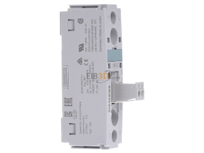 View on the left Siemens 3RF2120-1AA02 Solid state relay 20A 1-pole 
