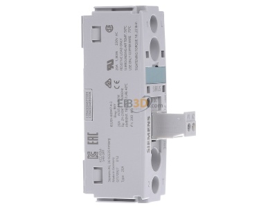 Ansicht links Siemens 3RF2120-1AA02 Halbleiterrelais 20A 24-230V / 24VDC 