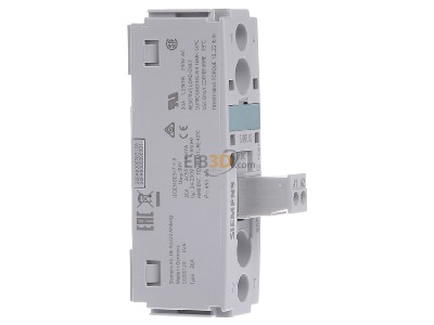 Ansicht links Siemens 3RF2130-1AA02 Halbleiterrelais 30A 24-230V / 24VDC 