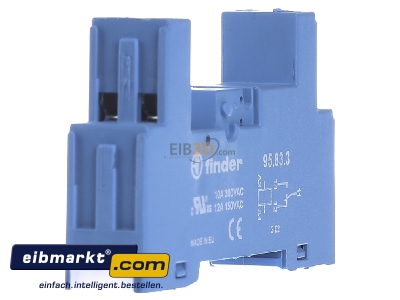 View on the left Finder 95.83.3 Relay socket 5-pin - 
