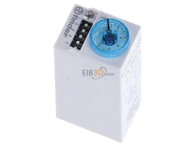 View top right Finder 85.04.0.012.0000 Timer relay 0,05...360000s AC 12V DC 12V 
