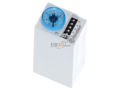 View top left Finder 85.02.0.012.0000 Timer relay 0,05...360000s AC 12V DC 12V 
