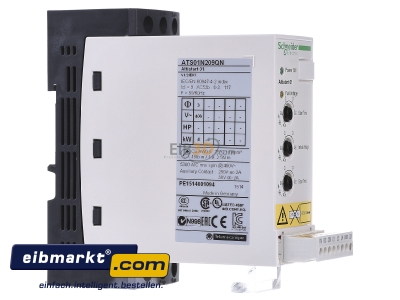 Ansicht links Schneider Electric ATS01N209QN Sanftanlasser 4KW,3x380-415V,9A 